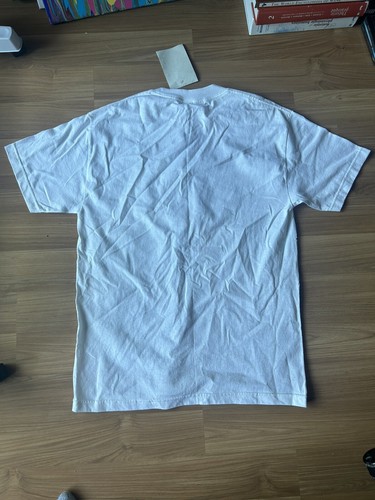 Vintage AKOMPLICE Large Men T-Shirt White - Picture 4 of 4