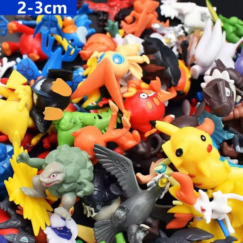 Lote 72 Juguetes Pokemon Figura Anime Muñeca Niños Fiesta Navidad Regalo Pastel Topper Foto 4 de 4