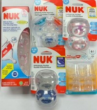 Nuk Pacifiers, Replacement Nipples, Bottle