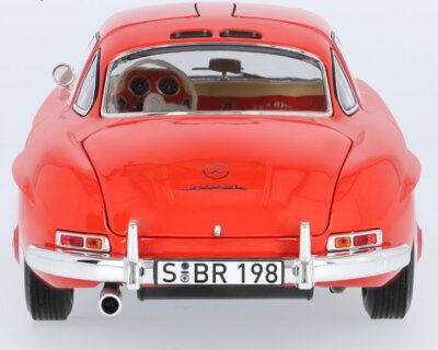 Original Mercedes-Benz Model Car 300Sl Coupé W198 Red 1:18
