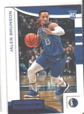 2018 Chronicles Rookies and Stars Purple S/N 02/49 Jalen Brunson #620 Rookie RC