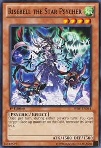 Risebell the Star Psycher - SHSP-EN044 - Common - 1st Edition x3 - Near Mint