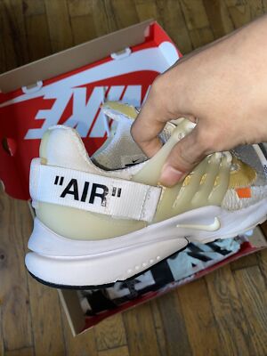 Nike Air Presto x Off-White White 2018 Size 9 AA3830-100 White