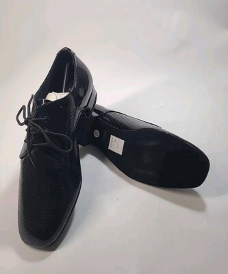 Very Fine Dance Shoes (CD 9416) Black, Men's US Size 9, Heel 1 Inch