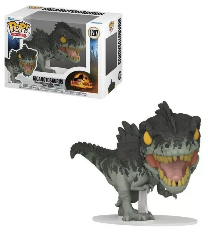Funko Pop! Movies: Jurassic World Dominion - Giganotosaurus Figure #1207 #55294