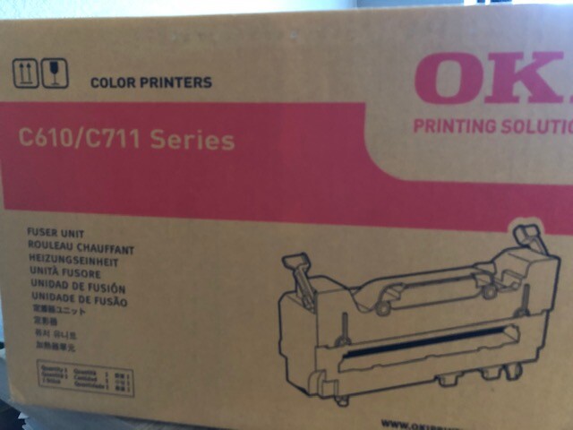 oki c711 fuser unit