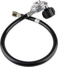2FT Propane Regulator Adapter Hose QCC1 for 5-40lb Tank Grill Griddle Heater BBQ