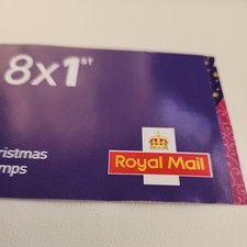 GREAT BRITAIN ;2025 "CHRISTMAS BOOKLET of 8 x 1st tamps" WITH PLATE No's  MNH