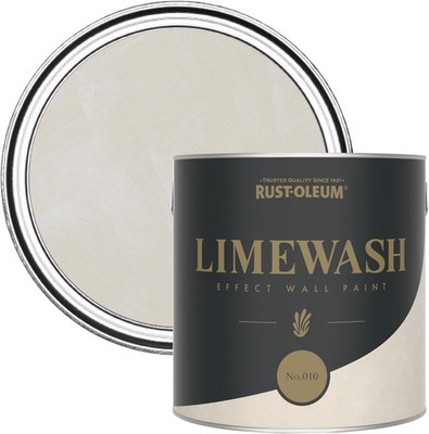 Rust Oleum Beige Limewash Effekt Wandfarbe Nr.010 Beige Matt 2,5L Neu