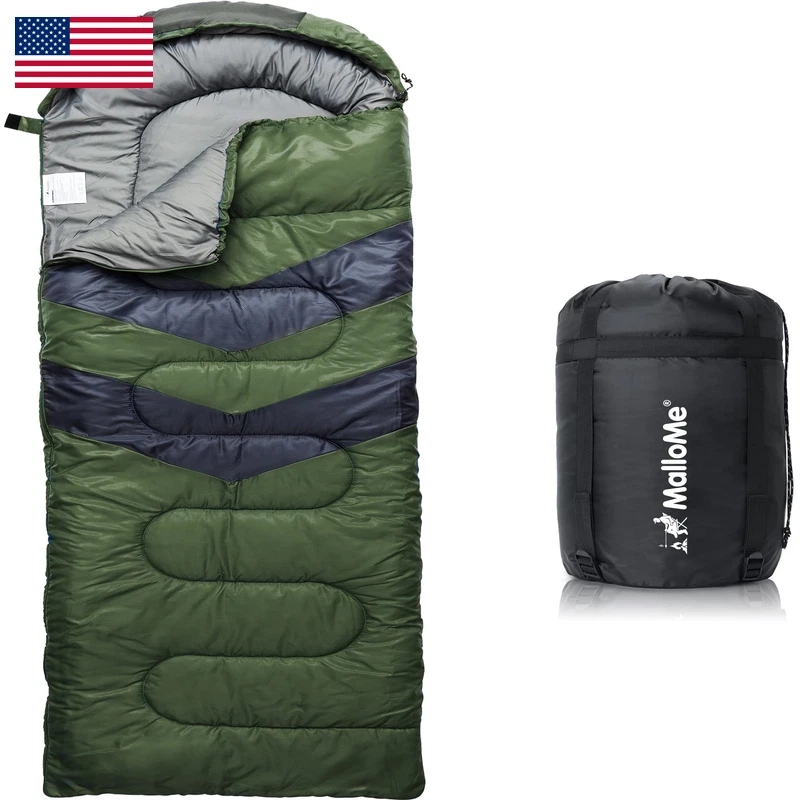 Mallome Sleeping Bags For Adults Cold Weather Warm - Backpacking Camping
Opens in a new window or ta