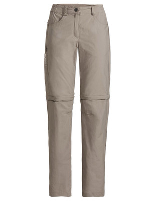 VAUDE Damen Outdoor Zip-Off Trekkinghose/Hose in Beige