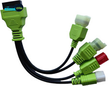 Motorbikes OBD Diagnostic Adapter Cable 4Pin 6Pin Male to OBD2 16Pin Female.