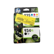 Oem HP 934XL Black  935 Color PrInter Ink Cartridge Sealed Box 934 XL Exp 2022
