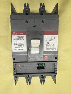 GE SGLA36AT0400 Spectra RMS Circuit Breaker - Gray