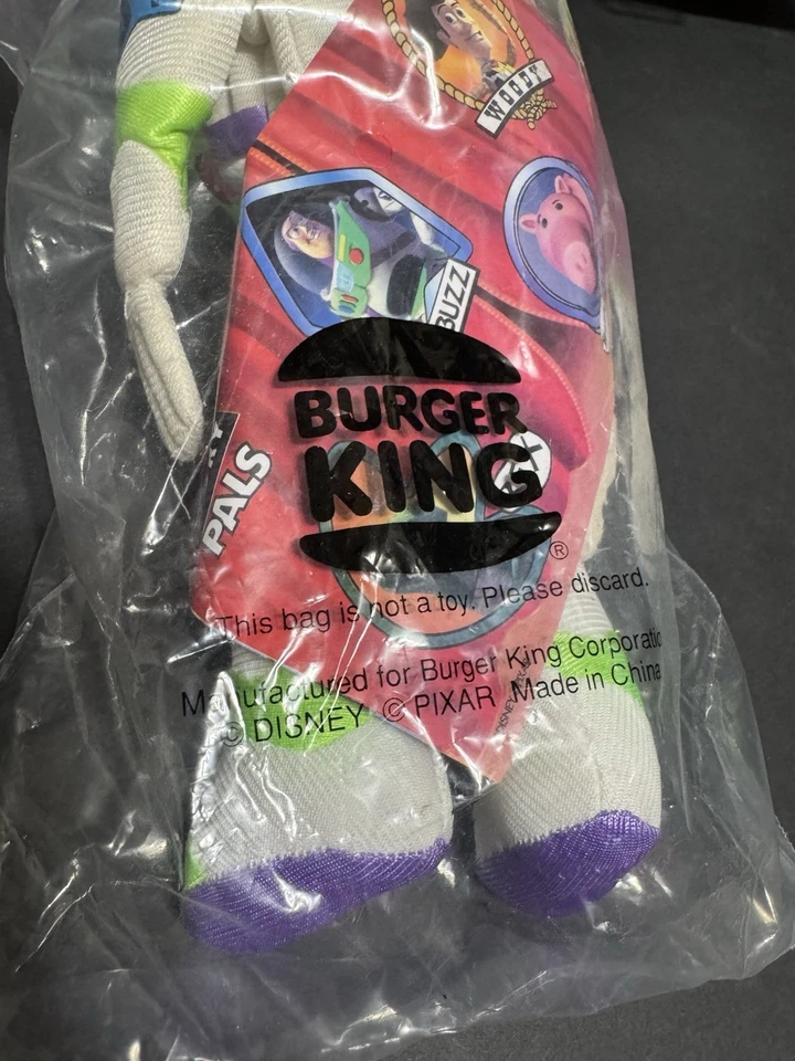 LOTE RARO TOY STORY 🔥Burger King Buzz, Baby Face, Buzz The Big One Rocket Difícil de encontrar Foto 3 de 4