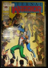 ETERNAL WARRIOR 14 VALIANT COMIC SIGNED BOB LAYTON W/COA MORETTI VANHOOK 1993 VF