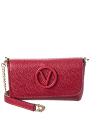 Valentino By Mario Valentino Lilou Leather Crossbody Women's Red