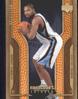 #ad #ad 2006 Upper Deck Hardcourt #128 Alexander Johnson RC 1750 BSK $2.50
