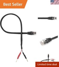 Uniden Compatible RJ11 Power Cord - Braided Design for Radar Detectors