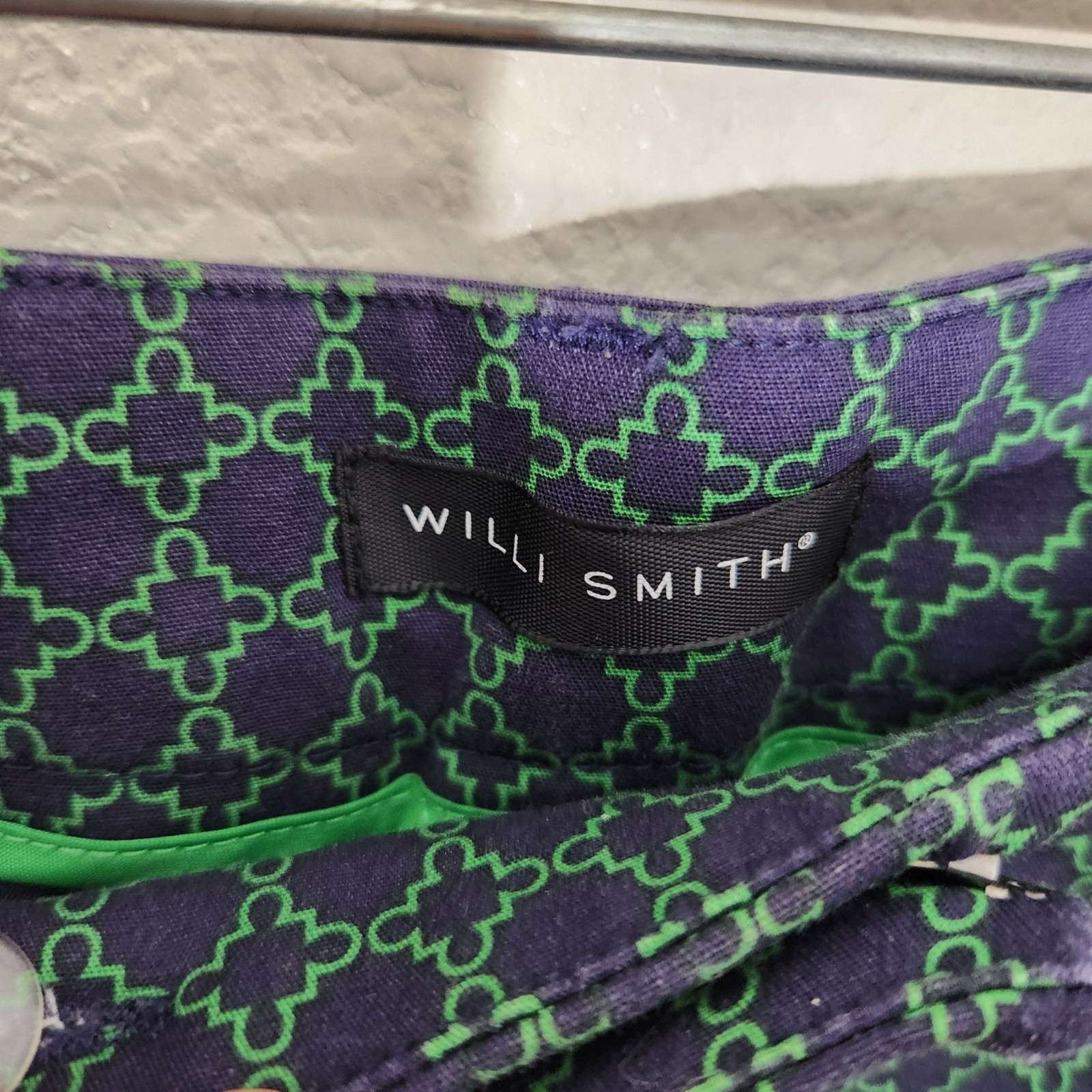 Willi Smith Womens Geometric Patterned Ankle Pant… - image 2