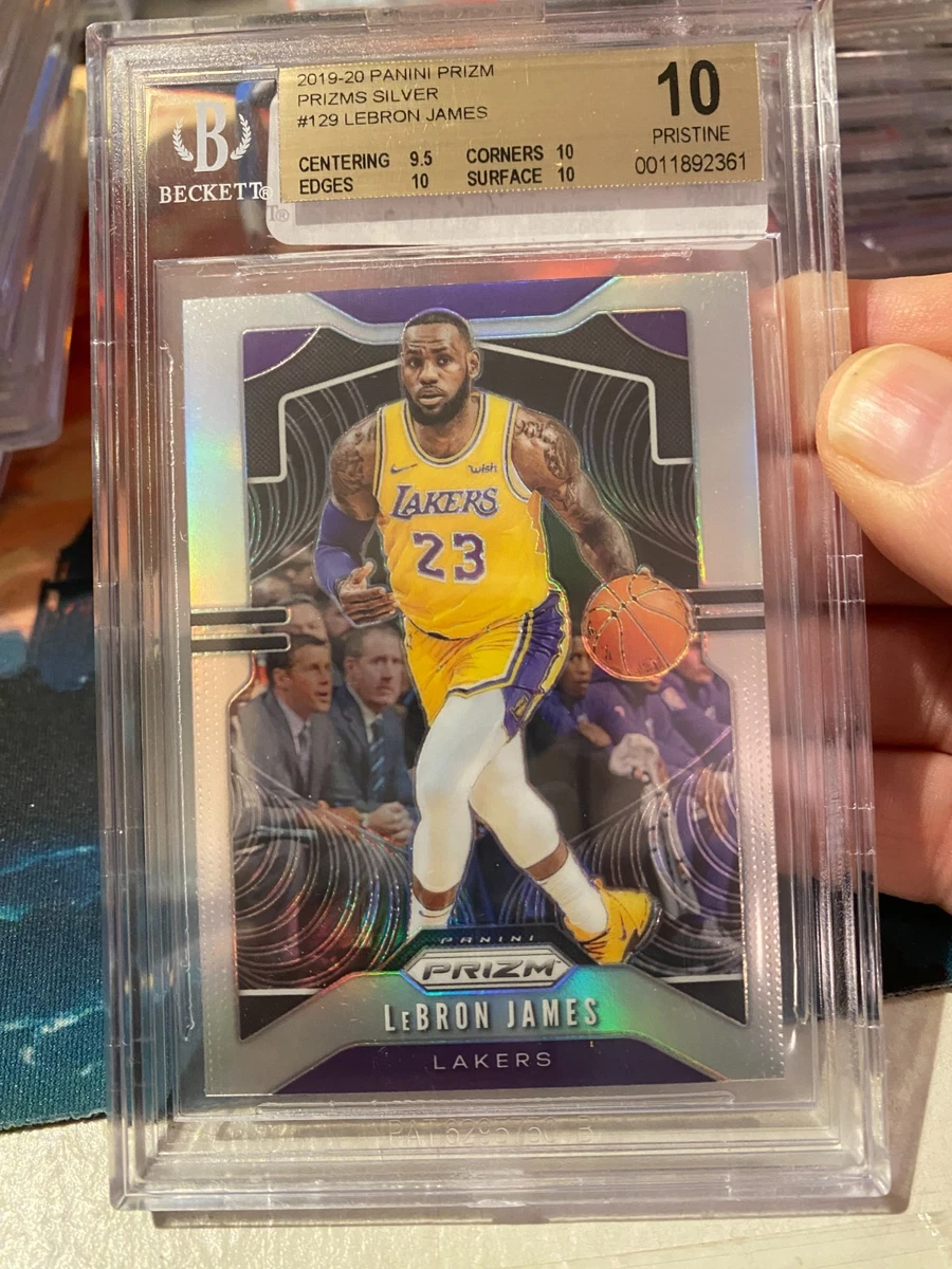 LeBron James Basketball Trading Cards 2019-20 Panini Prizm Set