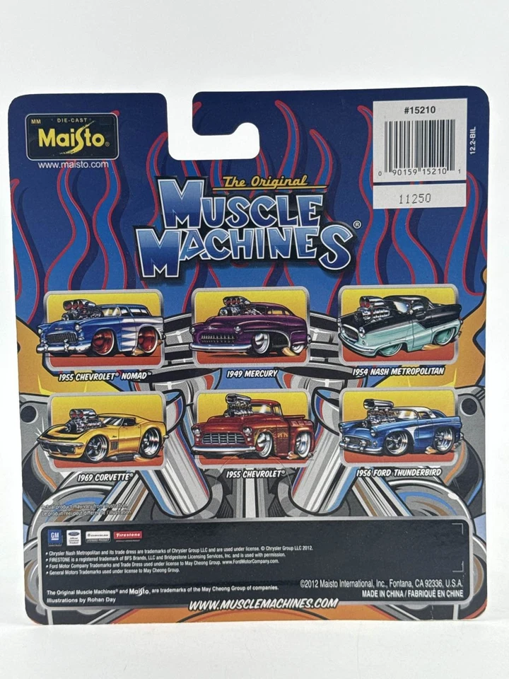 Maisto Muscle Machines 1949 Mercury 1:64 Toyfair 2013 + Card - Image 3 of 4