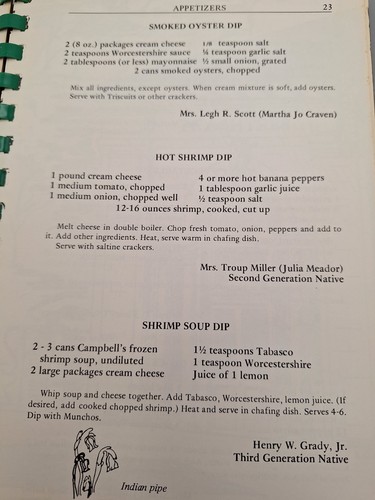 Atlanta Natives' Favorite Recipes ~ Atlanta, Georgia ~ 1976 - Picture 10 of 17