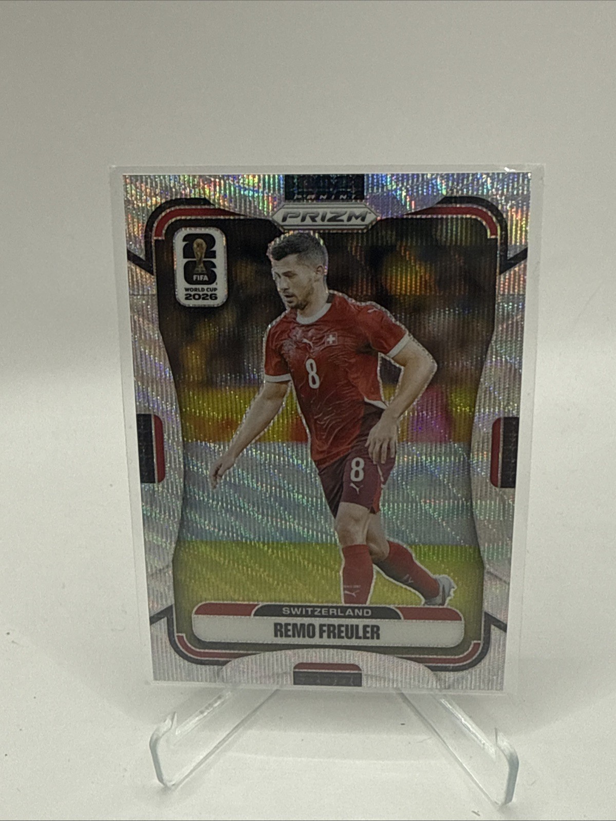 2026 Panini Prizm FIFA World Cup #422 Remo Freuler Wave Prizm