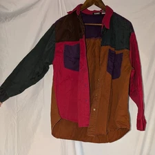 Vintage Women's Gitano Multicolored, Long Sleeve, Size 18W