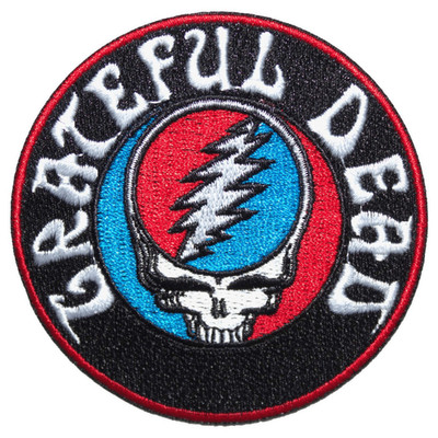 Grateful Dead Patch · Steal Your Face Logo V2 (Ø 7cm) Offizielles Band Merch
