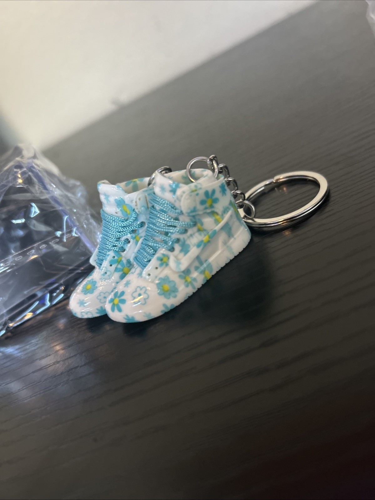 Jordan Sneaker Keychain with Display Case - Fits Funko Pop Labubu
