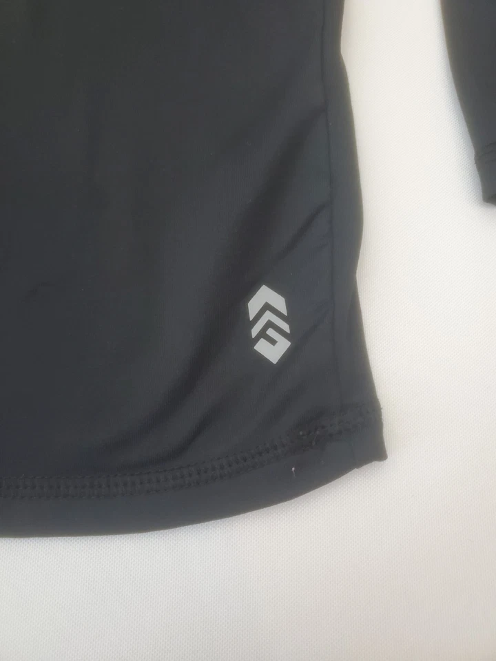 Camisa Free Country Para Hombre Talla 2XL Negra Manga Larga Capa Elástica Prendas Deportivas Prenda para el torso Foto 3 de 4