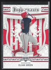 2024 Panini Crusade #1 ELIJAH GREEN JUGGERNAUTS