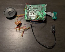 New Bright Holiday Express Tree Top Tender replacement PC Motherboard TESTED