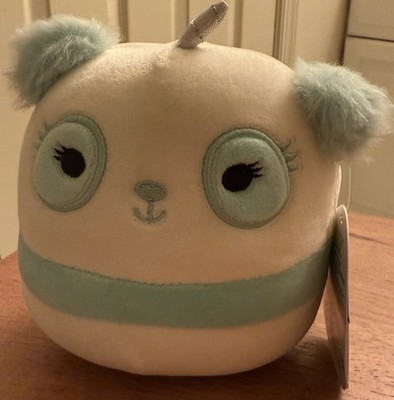 Squishmallows Kellytoy Inez 5'' Mini Blue Panda Brand New RARE Plush Collectible