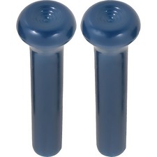 1968-91 Gm Door Lock Knobs Standard Interior Smooth Design Dark Blue Pair 1968-91 Gm Door Lock Knobs Standard Interior Smooth Design Dark Blue Pair