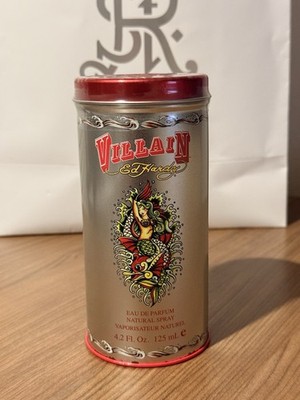 Ed Hardy Villain For Women Eau de Parfum Spray 4.2 fl oz/125ml. NIB Sealed.