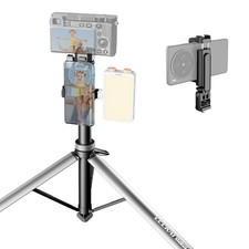 LK56 Aluminum Light Stand with Phone Holder, 83.9''/213cm Adjustable Tripod, ...