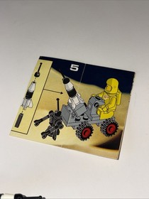 USED VINTAGE 1986 LEGO Space 6802 Space Probe 100% Complete w/ Manual