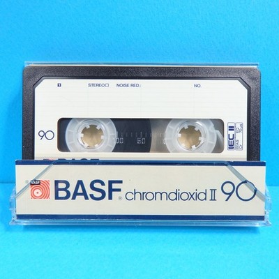  1x BASF CR II 90 Chromdioxid * IEC Type 2 * Cassette Kassette кассета * 1982