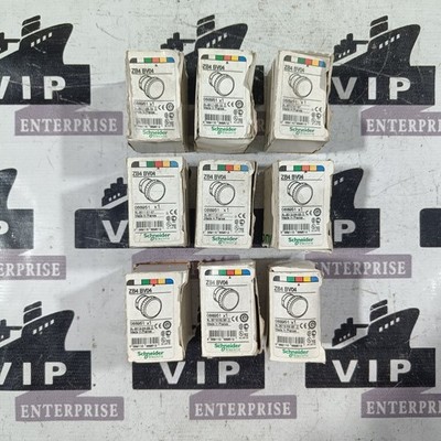 SCHNEIDER ELECTRIC ZB4BV04 PUSH BUTTON LOT OF 9 PCS FREE FAST SHIPPING
