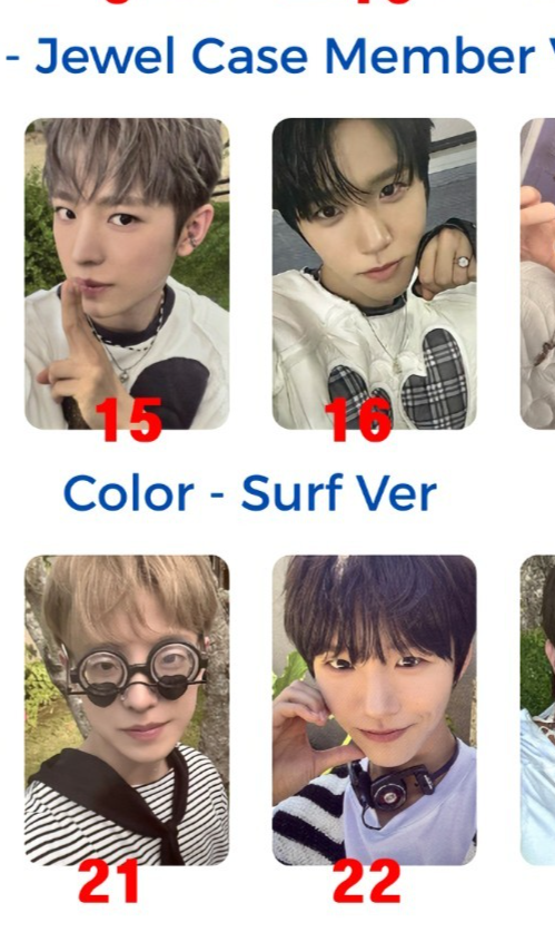 NCT WISH - COLOR Photobook /Jewel /SURF /limited Official