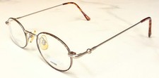 New Old Stock Vintage Matsushida Gold Amber Rim Matching Temple Tips Lightweight