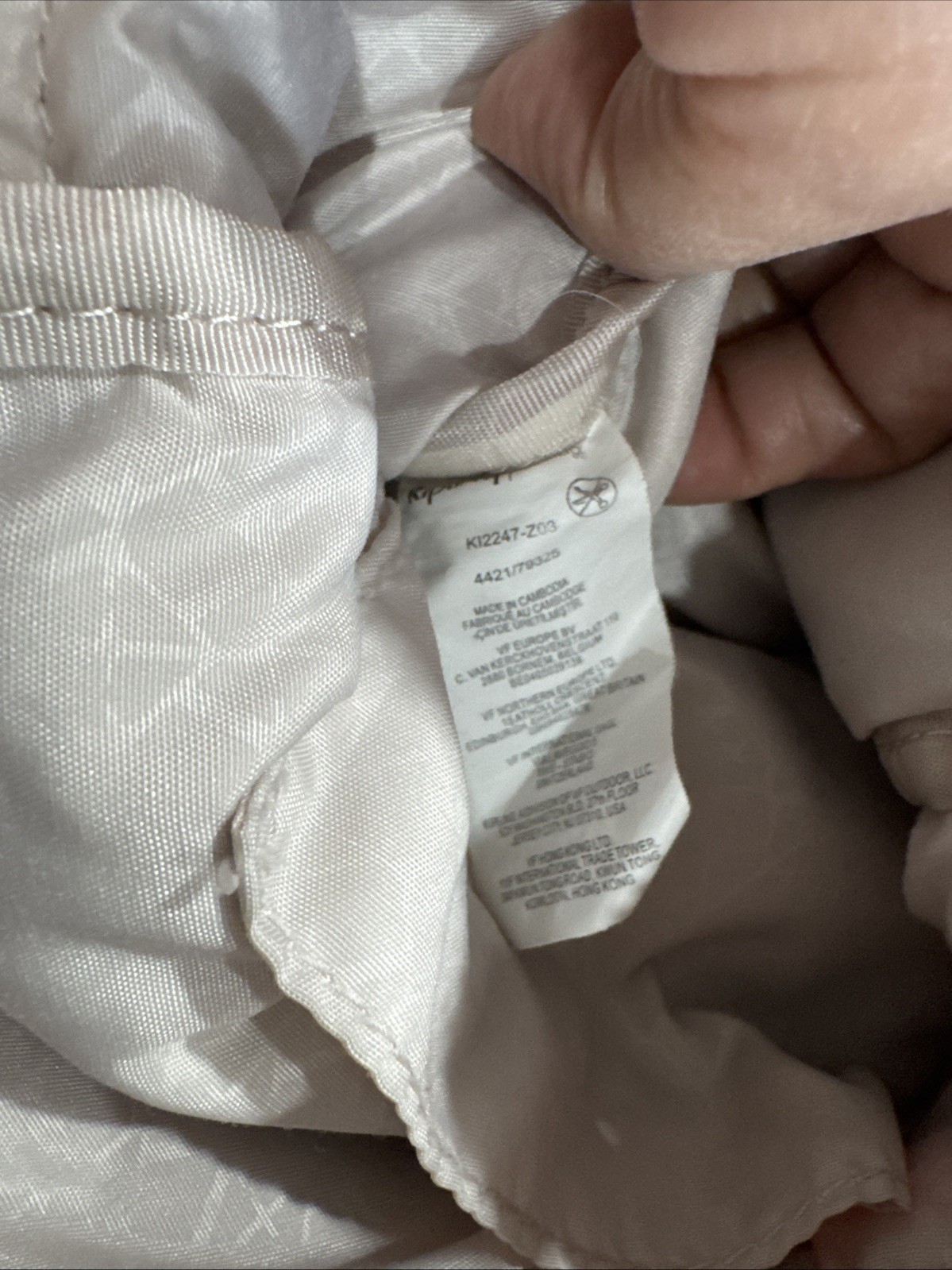 Kipling Backpack With  Multiple pockets Peach - image 13