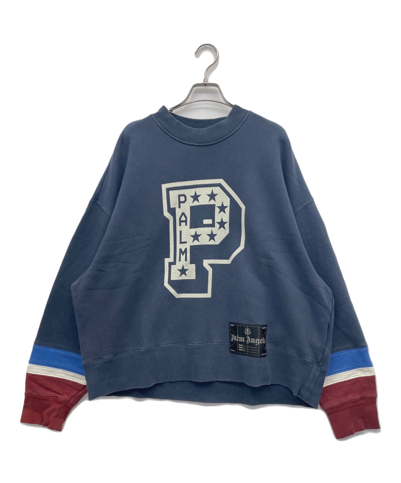 MONCLER/Palm Angels Sweatshirt/ Navy/ Size: M