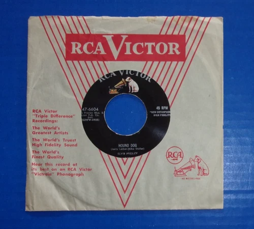 ELVIS PRESLEY - Hound Dog / Don't Be Cruel (47-6604) 1956 First Pressing