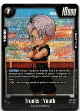 2026-09-05 · $2 · Trunks : Youth ST01-057 R Story Booster 01 Dragon Ball Super Holo Near