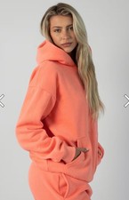 New Comfrt Signature Hoodie Limited Edition Coral Unisex Size M