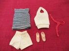 Vintage Mattel Barbie Doll Resort Wear Clothes 1960's