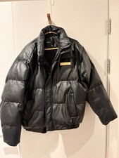 Boneless Men’s Black Oversized Down Puffer Jacket Size Small 169/68A